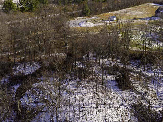 Hunting land along creek on Wargo Road Noble County Ohio