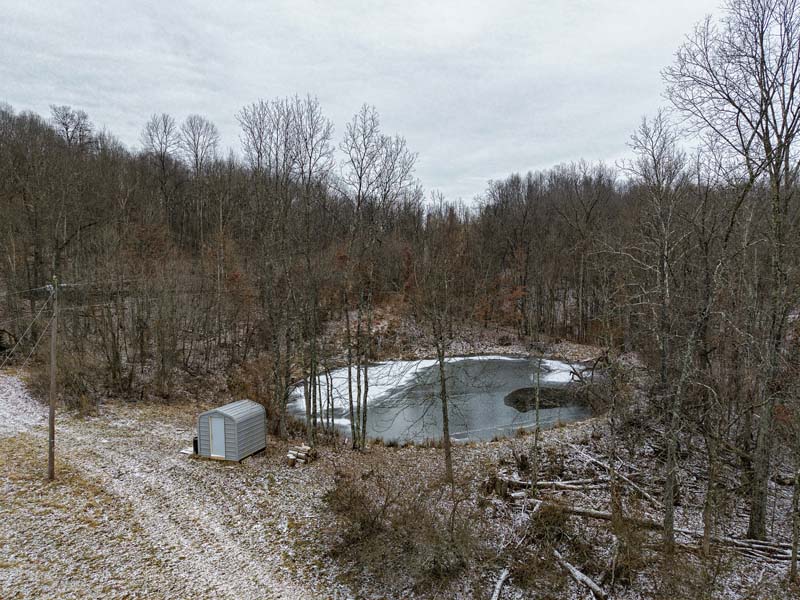 Big buck habitat Southeast Ohio woods