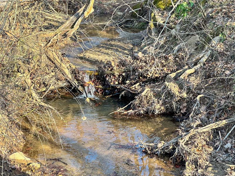 Ridge top views Athens County Ohio