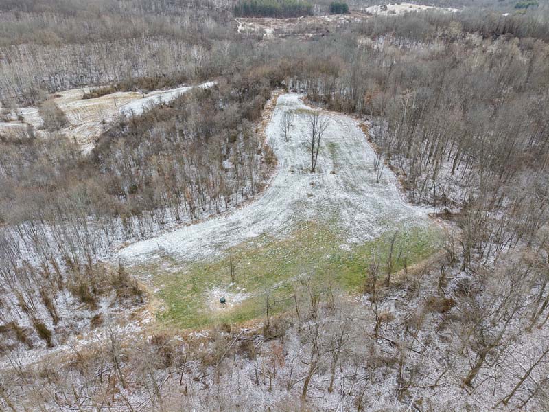 Private build location Southeast Ohio woods