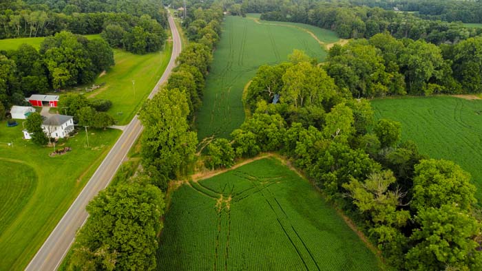 Dry Creek frontage in Ohio