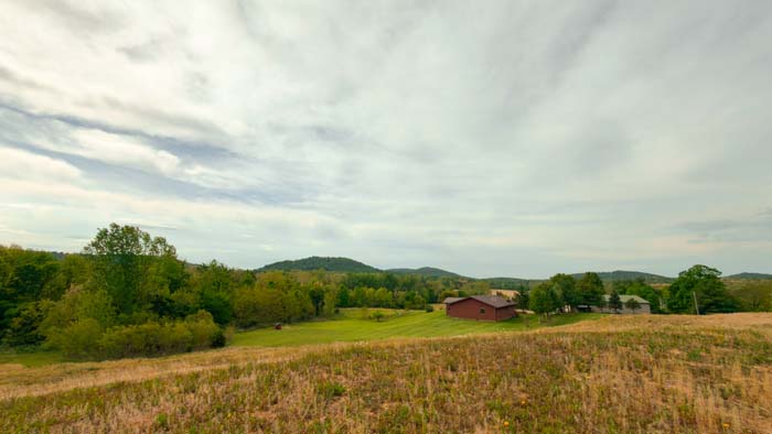 Buckskin Creek frontage on Ross County farm property