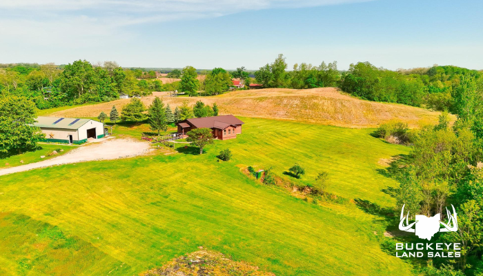 11316 State Route 41 27.71 acres home barn Greenfield Ohio