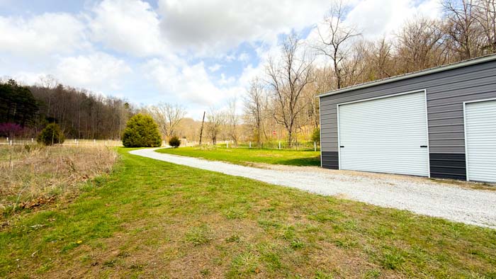 Recreational land with trails and natural wooded setting