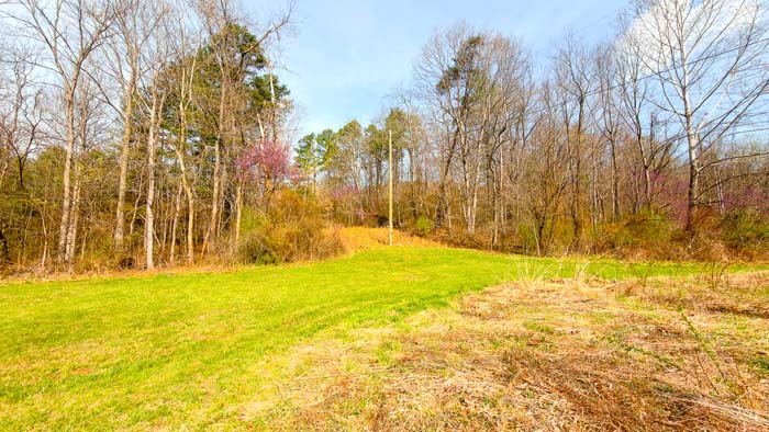 Secluded rural land with wooded terrain and natural features