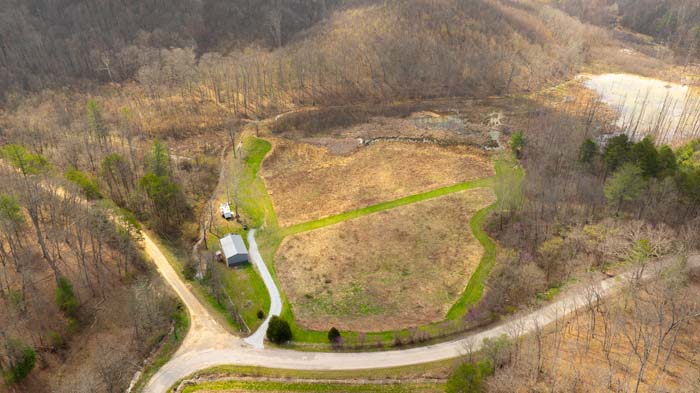 Rural land parcel with trees and natural outdoor setting