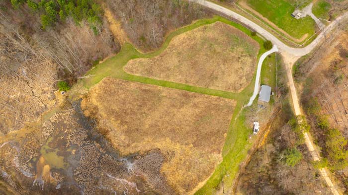 Ohio acreage with wooded landscape and scenic terrain