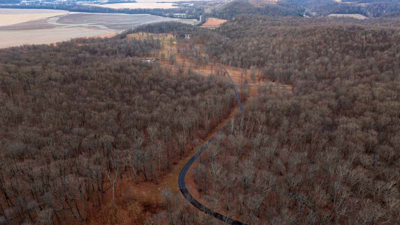 Waverly Ohio estate land overview