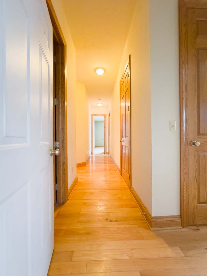 Transitional kitchen Ohio estate