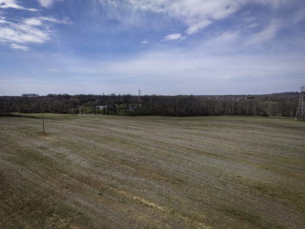 Open field parcel ready for build or farm