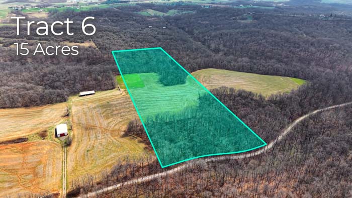 Rolling terrain with agricultural and recreational potential