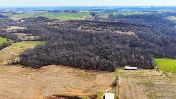 Pole barn positioned for immediate use