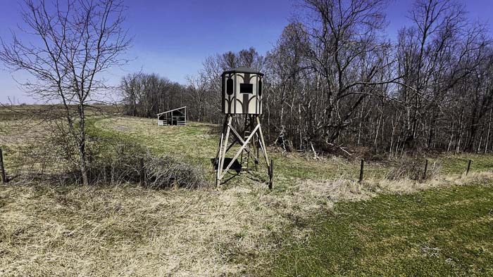 Rural Ohio property near White Eyes Creek wildlife corridor