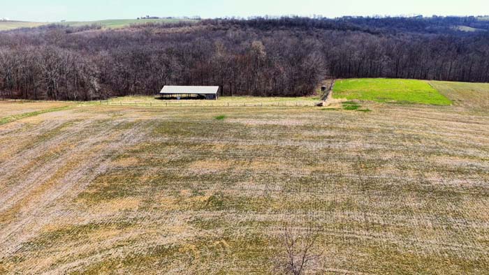 Scenic countryside setting with open land