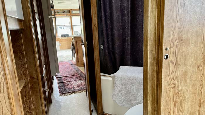 Wooded draws and bedding areas on tract