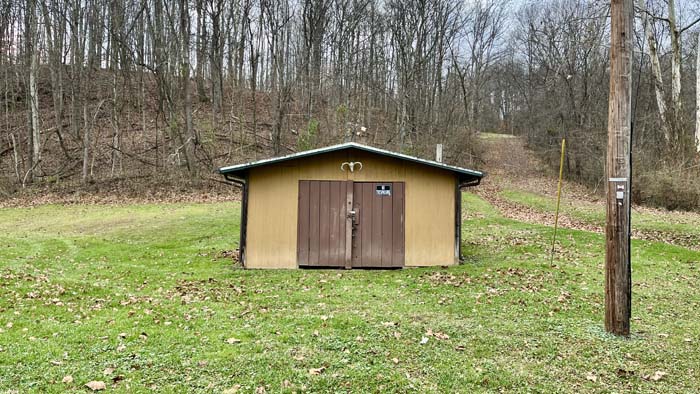 Creekside trail on Athens County acreage