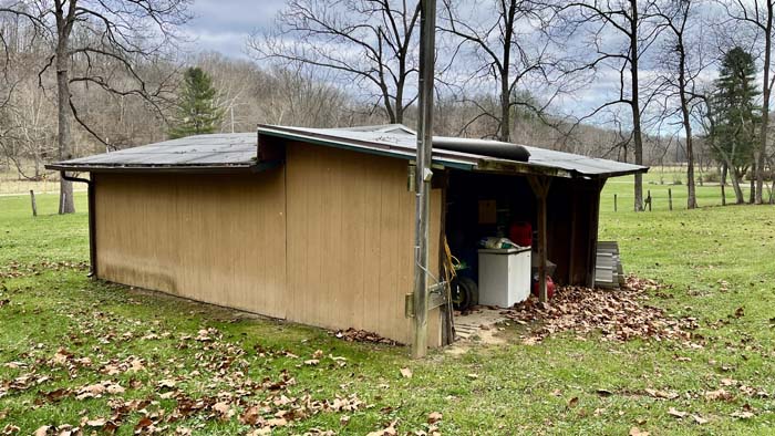 Timber ridge with mature oaks
