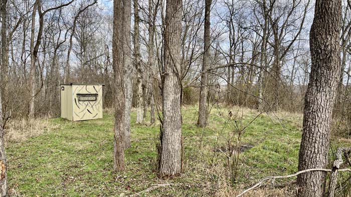 Trail network across 81 acre tract