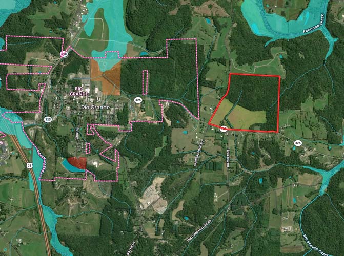 Farmland near University of Rio Grande