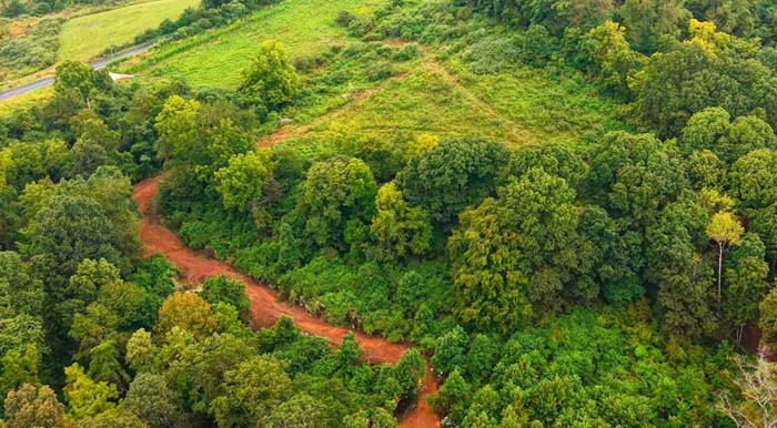 Houston Road view showing frontage and access
