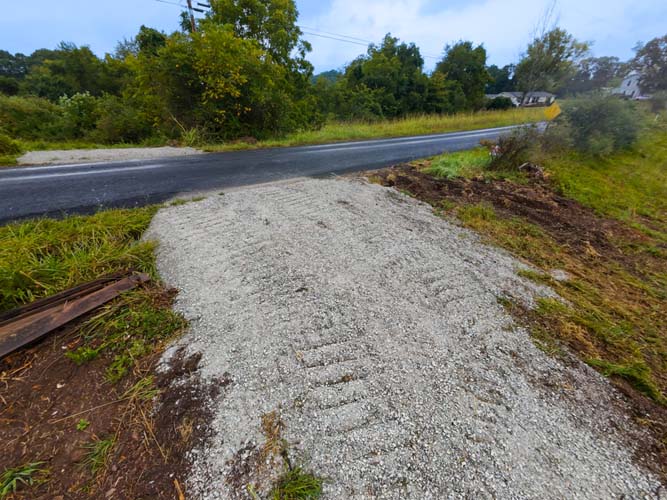 Trail system loops throughout 9.5-acre property