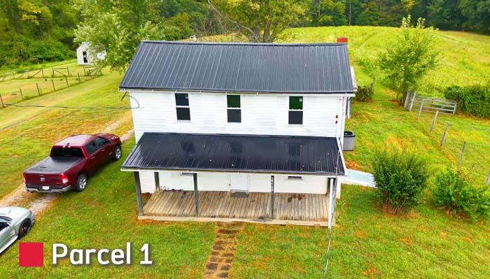 Private, wooded acreage close to city conveniences