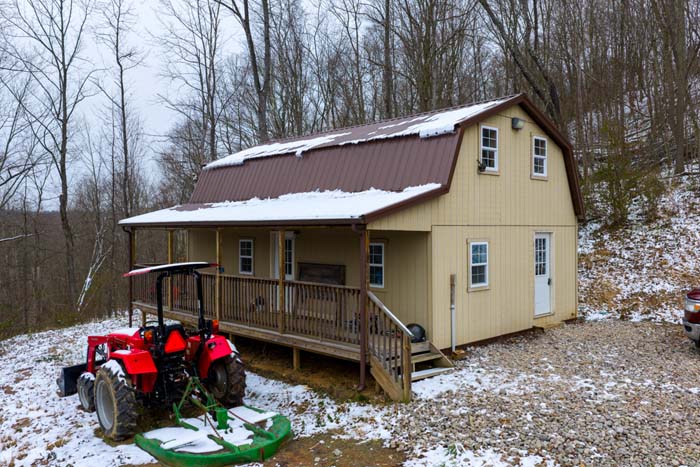 37254 Rife Road Meigs and Gallia County Ohio 210 acre hunting farm for sale with cabin and utilities