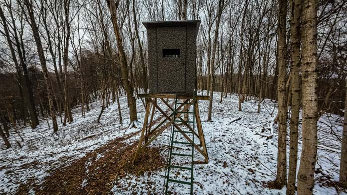 Rolling terrain of 210 acre hunting farm in Meigs and Gallia County Ohio