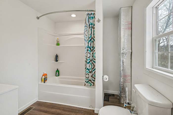 Heavily traveled deer trail showing strong wildlife presence on 37254 Rife Road