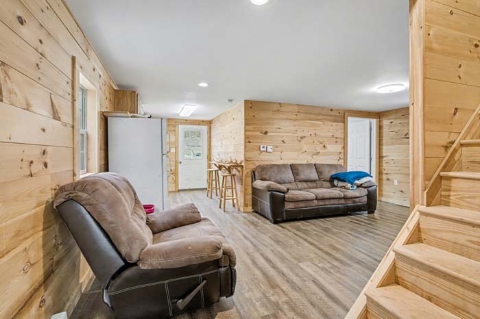 Elevated ridge offering long shooting lanes at Rife Road hunting property