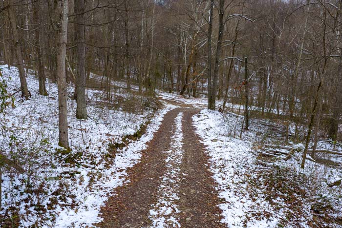 Private hunting cabin surrounded by hardwood ridges on 37254 Rife Road Ohio land for sale