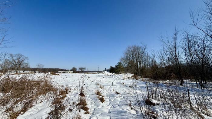 Open field build area