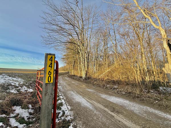 Historic hunting cabin in Pike County Ohio forest