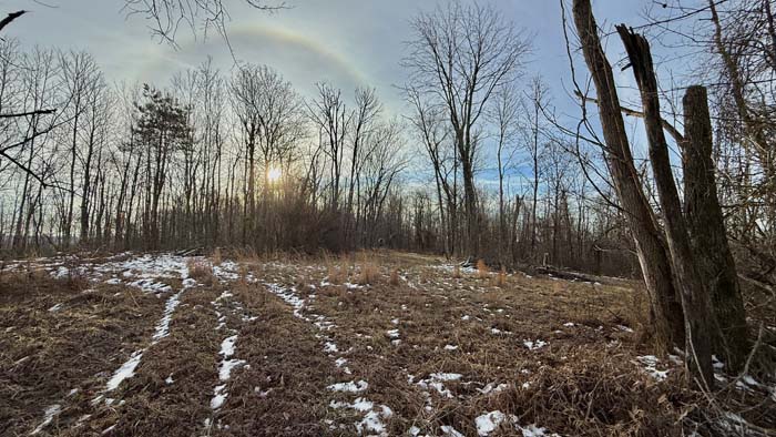 Hidden hunting property in Pike County Ohio woods