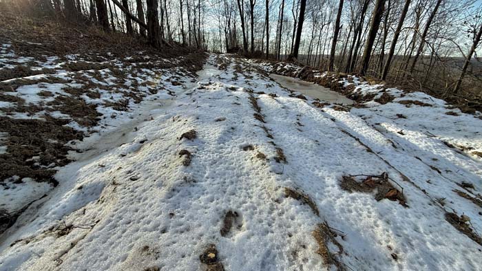 Scenic wooded acreage in Pike County Ohio