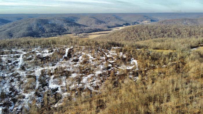 Peaceful secluded land tract in Pike County Ohio