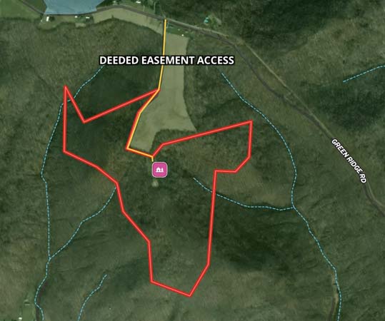 Wooded Ohio acreage near Pike State Park