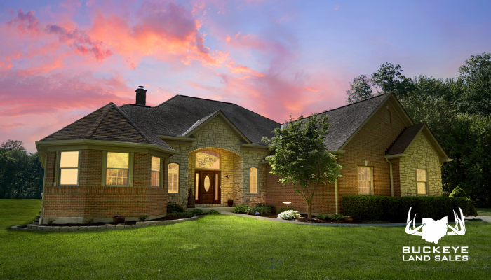 5506 Aviator Ave home on 5 acres gated fly-in community Goshen Clermont County Ohio