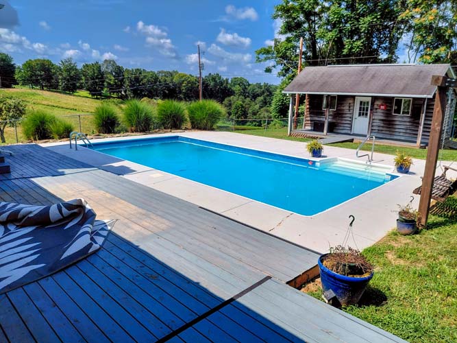 Front exterior of split-level home in Coolville, Ohio