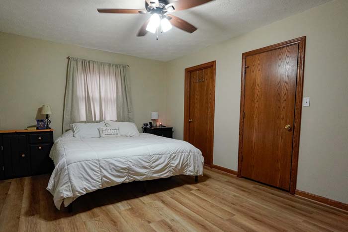 Utility and storage area with updated HVAC system at 588 Ward Road home