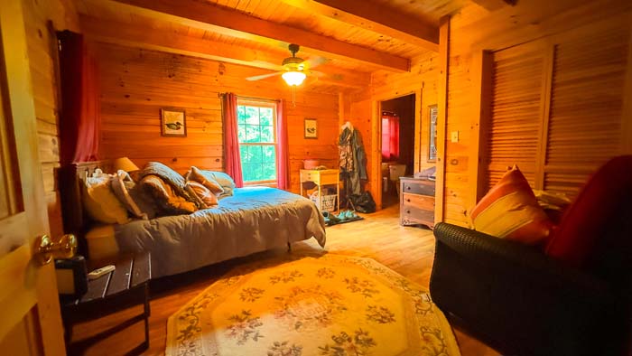 Wooded pond area with private dock potential