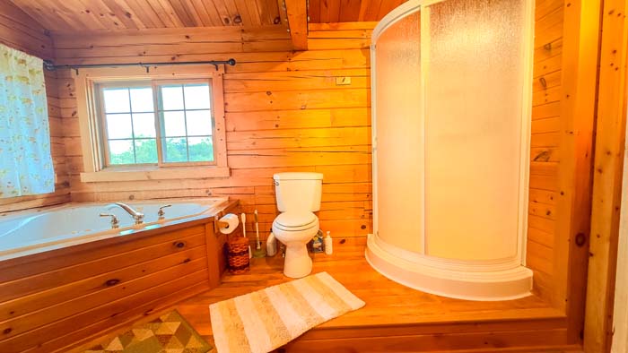 Open yard for recreation at Highland County retreat