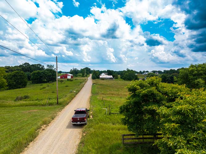 Level spot ideal for camper or tiny home