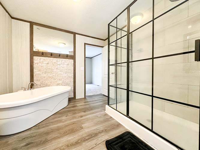 Back deck off dining area