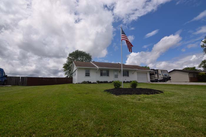 Pet-friendly outdoor space and fenced area