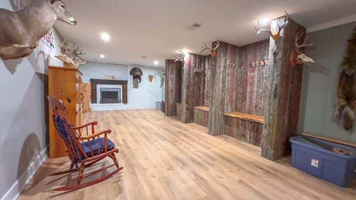 Winchester Ohio rear deck outdoor living space on private farm retreat