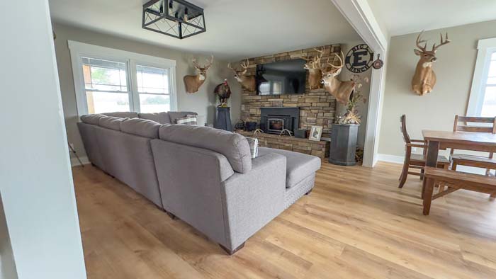 Winchester Ohio barn area with electric service and water available