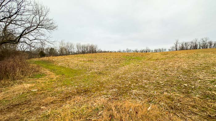 Winchester Ohio aerial view of home pole barn and pond layout