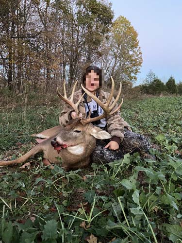 Winchester Ohio scenic sunset view across fields and timber on farm retreat