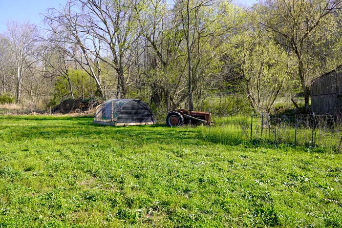 Aerial view of property layout